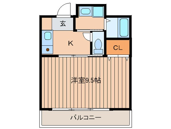 ウィスタリア京橋の物件間取画像